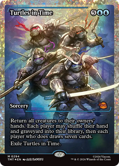 Turtles in Time (Showcase) (Fracture Foil) [Teenage Mutant Ninja Turtles]-1