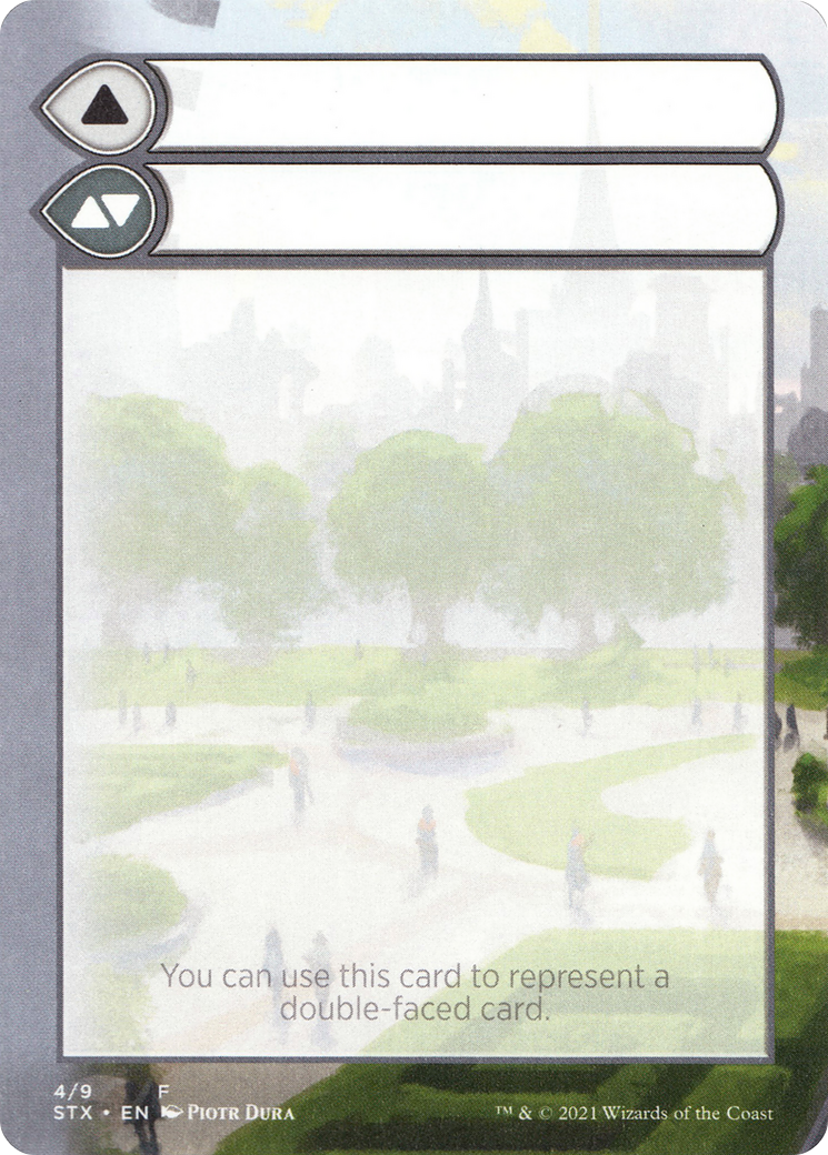 Double-Faced Substitute Card (SSTX-004) - Strixhaven: School of Mages Substitute Cards (Borderless)-1