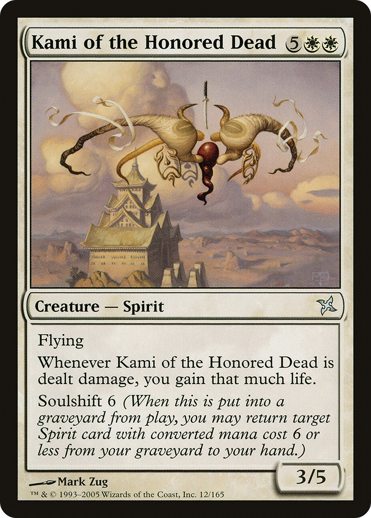 Kami of the Honored Dead [Betrayers of Kamigawa]-1