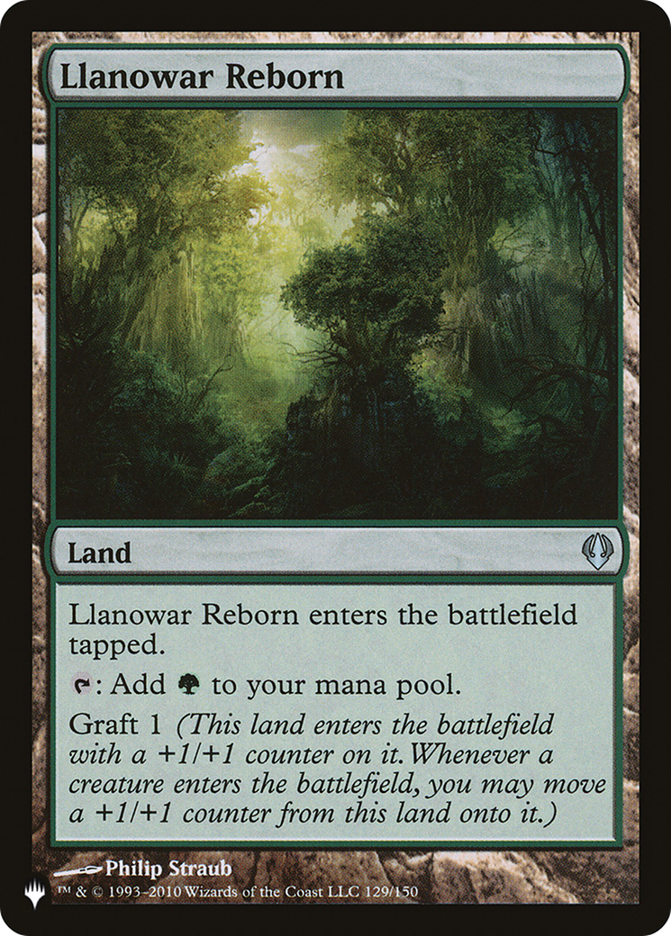 Llanowar Reborn [The List]-1