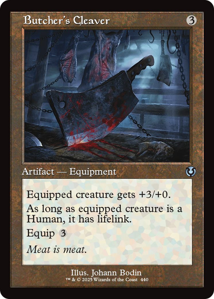 Butcher's Cleaver (Retro Frame) [Innistrad Remastered]-1