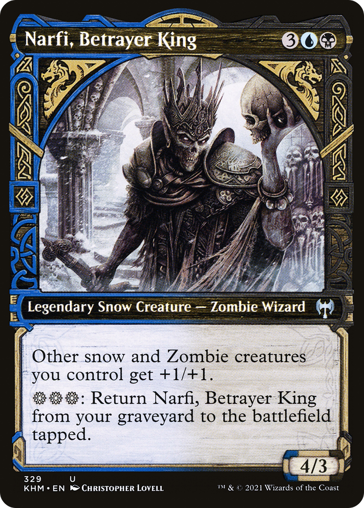Narfi, Betrayer King (Showcase) [Kaldheim]-1