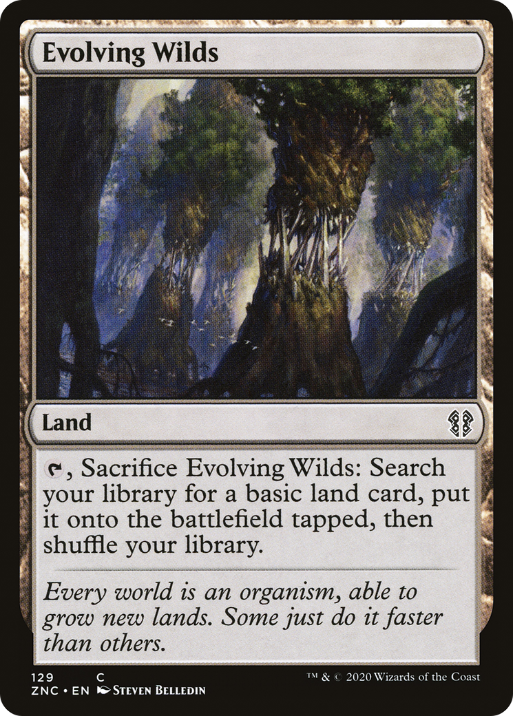 Evolving Wilds [Zendikar Rising Commander]-1