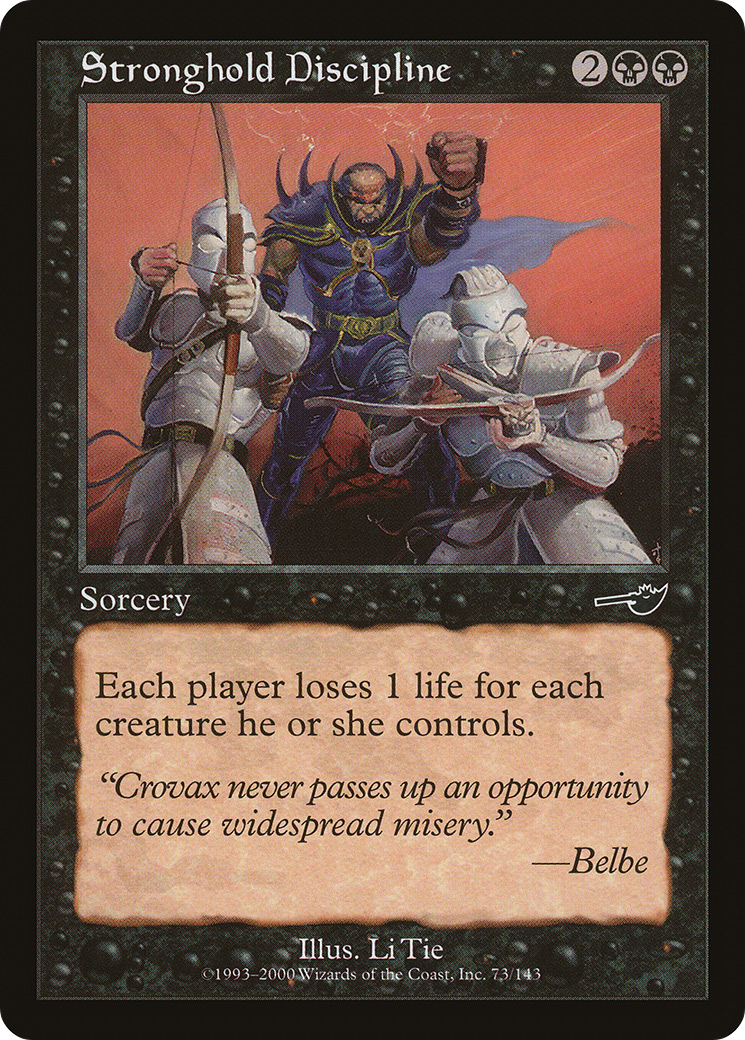 Stronghold Discipline [Nemesis]-1