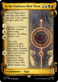 In the Darkness Bind Them [The Lord of the Rings: Tales of Middle-Earth Commander Showcase Scrolls]-1