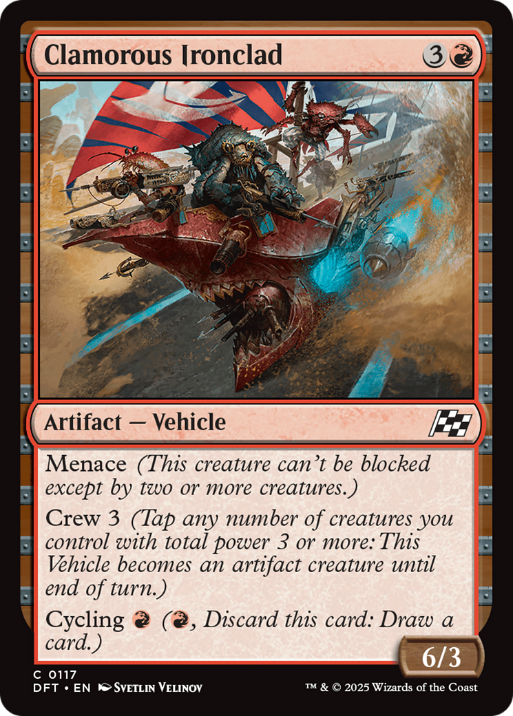 Clamorous Ironclad [Aetherdrift]-1