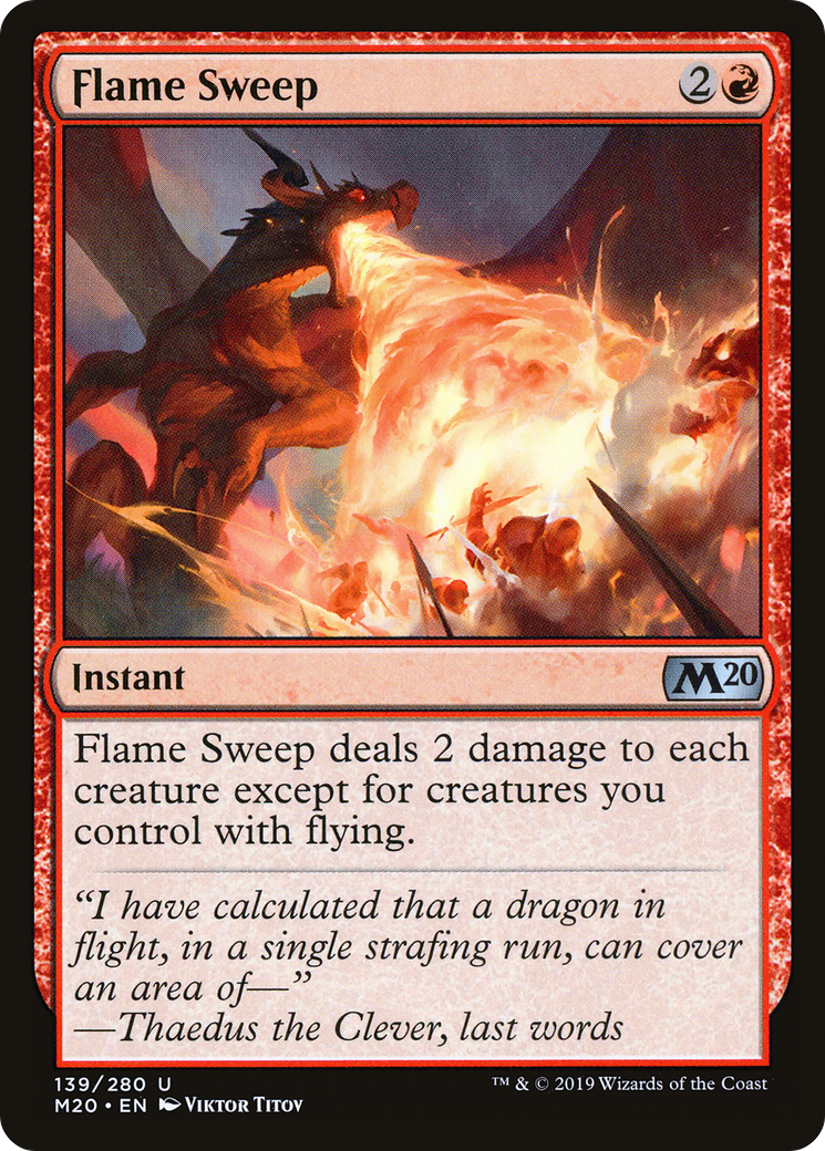 Flame Sweep [Core Set 2020]-1