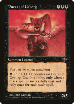 Purraj of Urborg [Mirage]-1