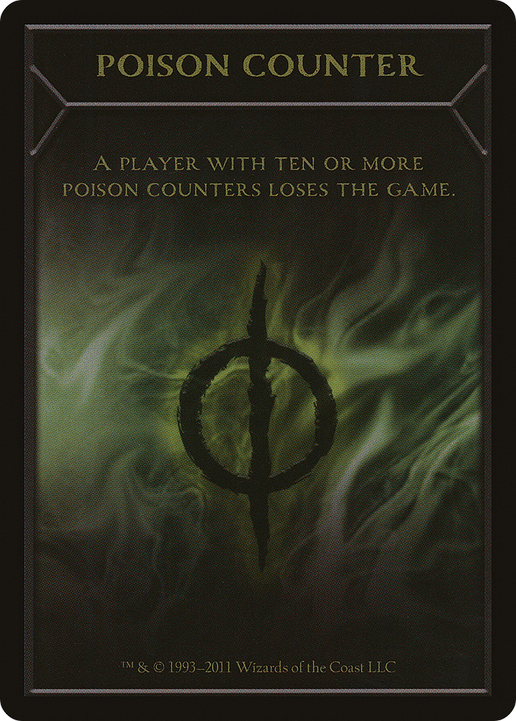 Poison Counter [New Phyrexia Tokens]-1