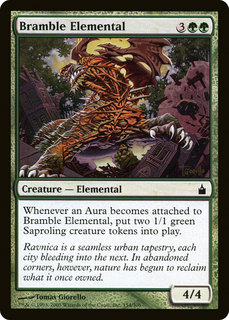 Bramble Elemental [Ravnica: City of Guilds]-1