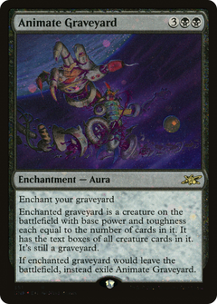 Animate Graveyard (Galaxy Foil) [Unfinity]-1