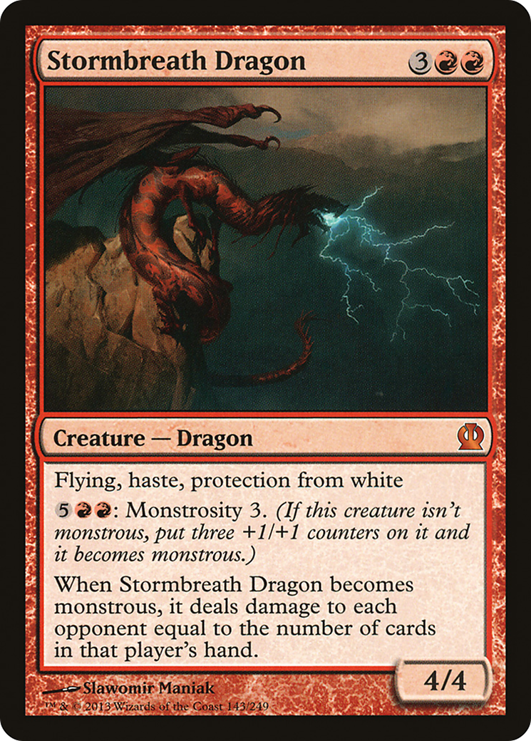 Stormbreath Dragon [Theros]-1