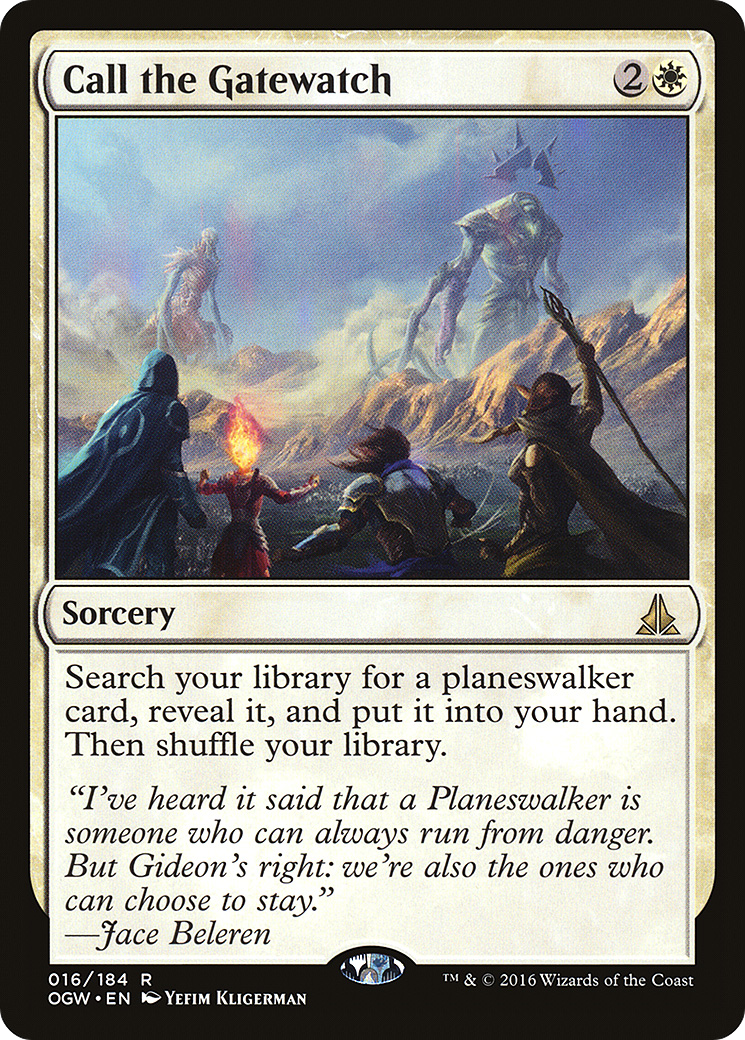 Call the Gatewatch [Oath of the Gatewatch]-1
