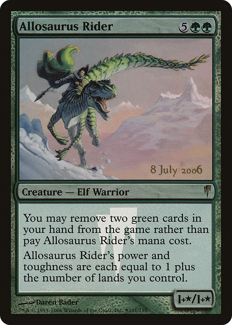 Allosaurus Rider [Coldsnap Promos]-1