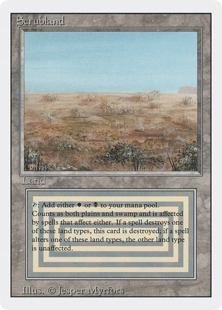 Scrubland [Revised Edition]-1