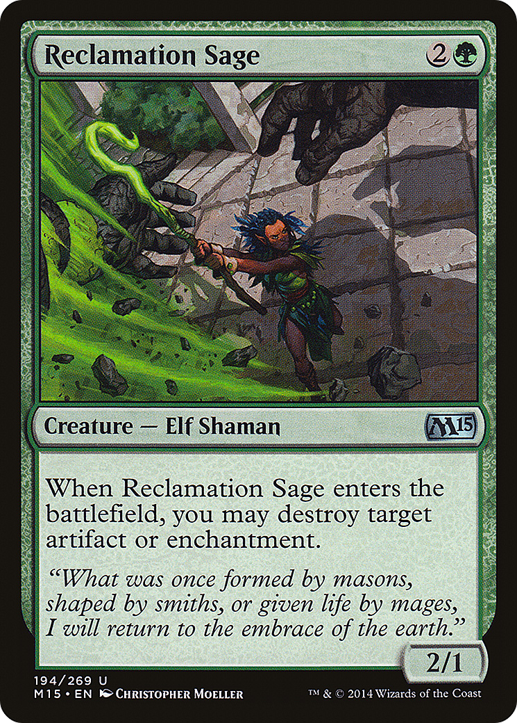 Reclamation Sage [Magic 2015]-1