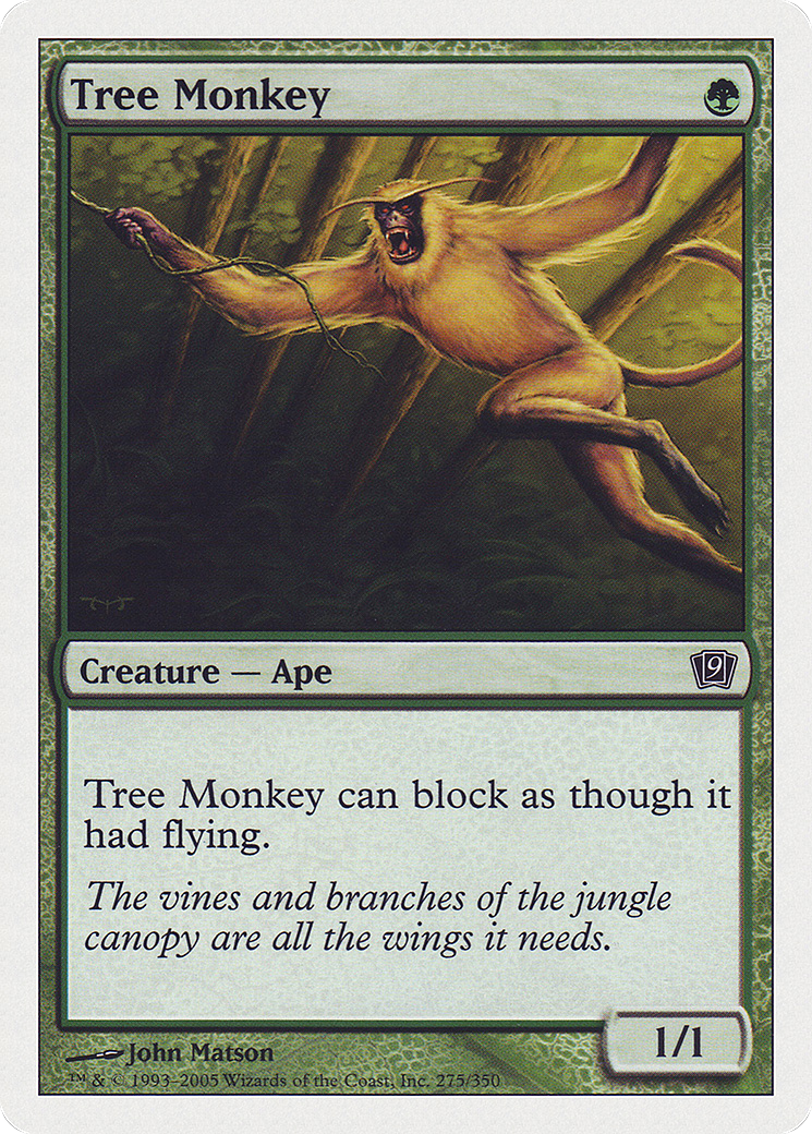 Tree Monkey (9ED-275) - 9th Edition-1