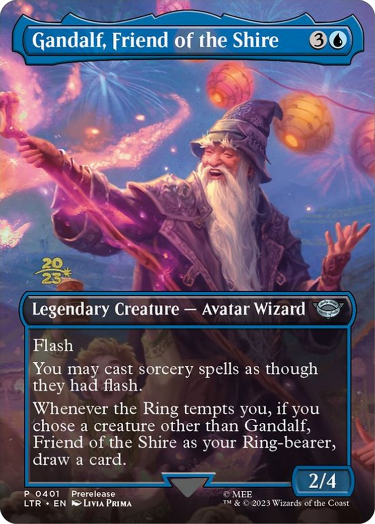 Gandalf, Friend of the Shire [The Lord of the Rings: Tales of Middle-Earth Prerelease Promos]-1