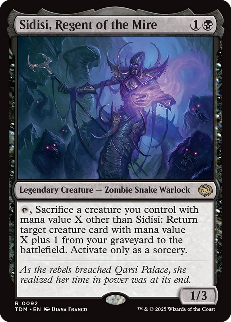 Sidisi, Regent of the Mire [Tarkir: Dragonstorm]-1