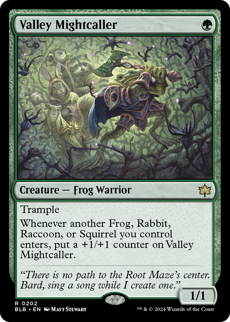 Valley Mightcaller [Bloomburrow]-1