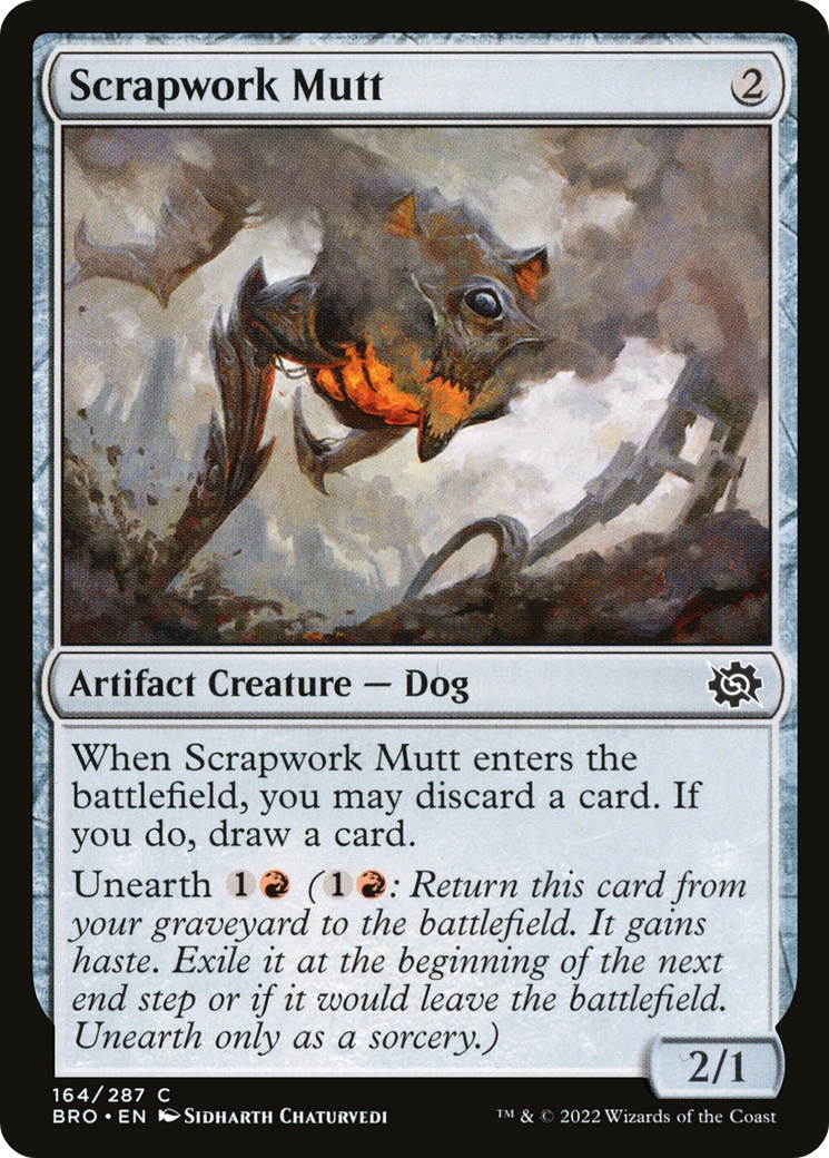 Scrapwork Mutt [The Brothers' War]-1