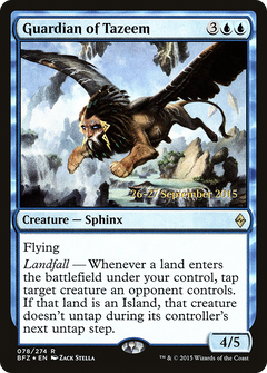 Guardian of Tazeem [Battle for Zendikar Prerelease Promos]-1