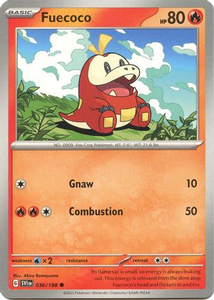 Fuecoco (036/198) [Scarlet & Violet: Base Set]-1