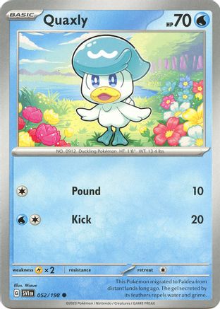 Quaxly (052/198) [Scarlet & Violet: Base Set]-1