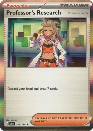 Professor's Research (Professor Sada) (189/198) [Scarlet & Violet: Base Set]-1