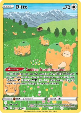 Ditto (GG22/GG70) [Sword & Shield: Crown Zenith]-1