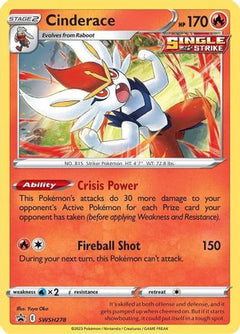 Cinderace (SWSH278) [Sword & Shield: Black Star Promos]-1