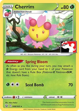 Cherrim (008/163) [Prize Pack Series One]-1