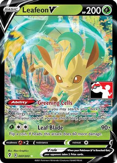 Leafeon V (007/203) [Prize Pack Series One]-1