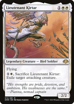 Lieutenant Kirtar [Dominaria Remastered]-1