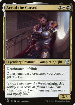Arvad the Cursed [March of the Machine Commander]-1