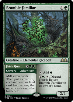 Bramble Familiar // Fetch Quest [Wilds of Eldraine]-1