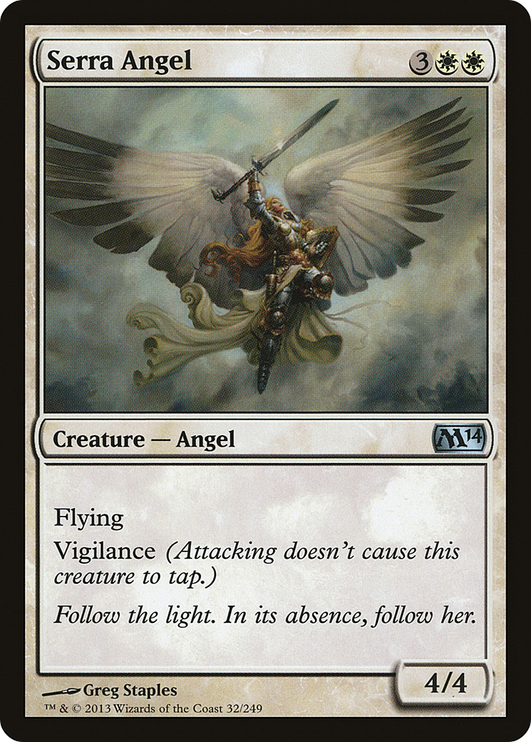Serra Angel [Magic 2014]-1