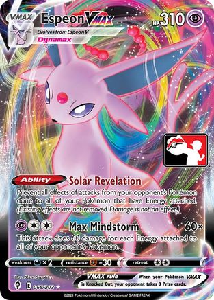 Espeon VMAX (065/203) [Prize Pack Series One]-1