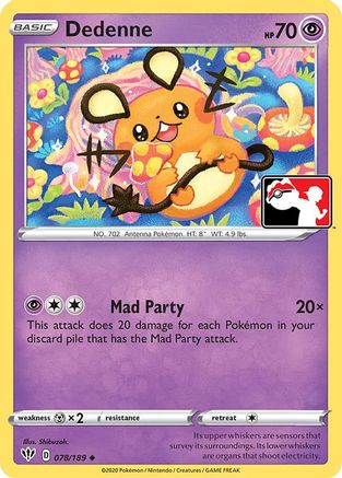 Dedenne (078/189) [Prize Pack Series One]-1