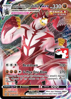 Single Strike Urshifu VMAX (086/163) [Prize Pack Series One]-1