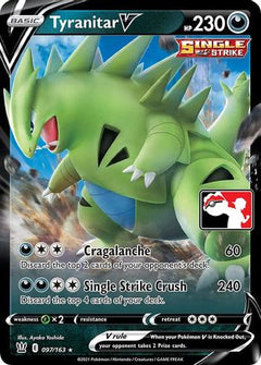 Tyranitar V (097/163) [Prize Pack Series One]-1
