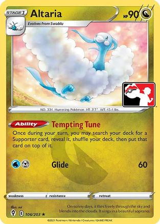 Altaria (106/203) [Prize Pack Series One]-1