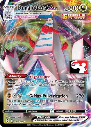Duraludon VMAX (123/203) [Prize Pack Series One]-1
