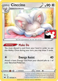 Cinccino (147/202) [Prize Pack Series One]-1