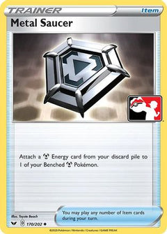Metal Saucer (170/202) [Prize Pack Series One]-1