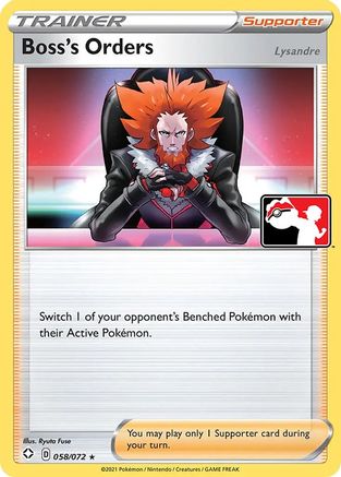 Boss's Orders (058/072) [Prize Pack Series One]-1