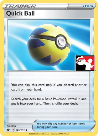 Quick Ball (179/202) [Prize Pack Series One]-1