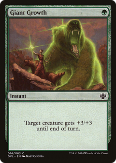 Giant Growth (Garruk vs. Liliana) [Duel Decks Anthology]-1