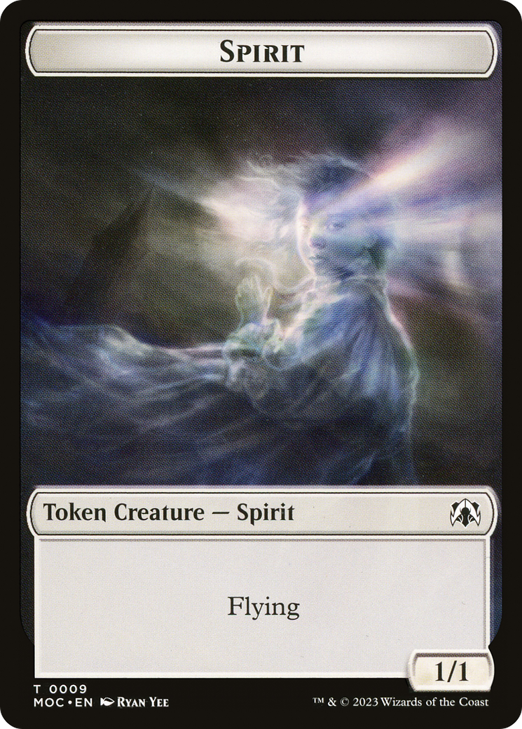 Spirit (TMOC-009) - March of the Machine Commander Tokens-1