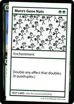 Maro's Gone Nuts (2021 Edition) [Mystery Booster Playtest Cards]-1